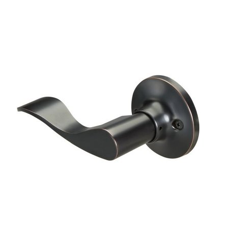 YALE Hand Edge Half Dummy Lock with Keowee Lever Oil Rubbed Bronze Finish KWD10BPL